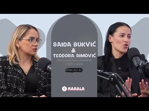 Saida Bukvić i Teodora Simović, žene u sportu koje su pobeđivale i kada su gubile || MAHALA PODKAST